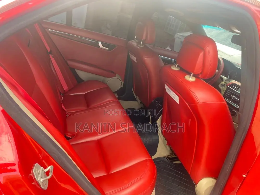 Mercedes-Benz C300 Sport 4Matic Sedan AWD (3.5L 6cyl 7A) 2013 Red
