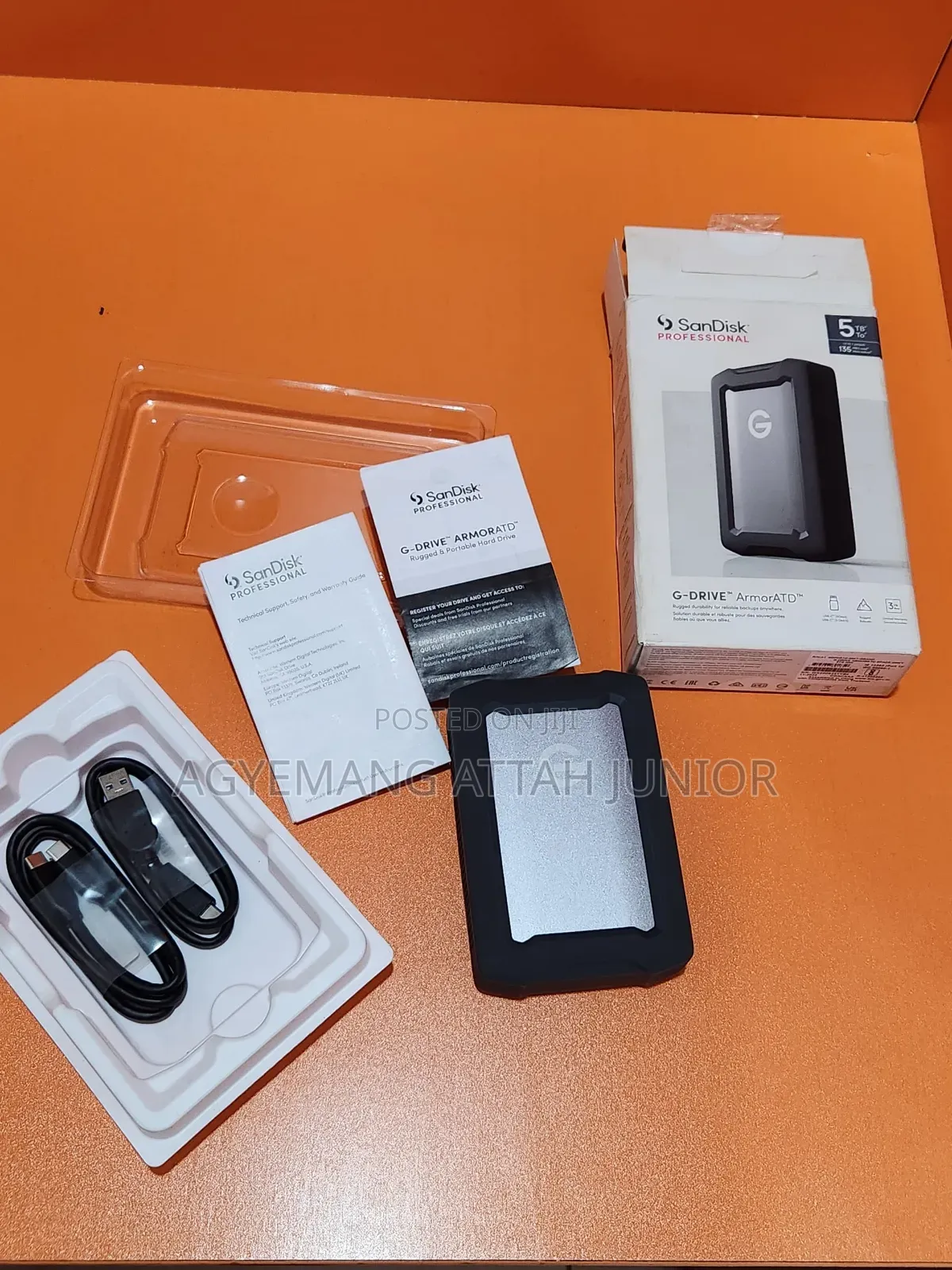 Sandisk Professional 5tb G.Drive From Usa Original