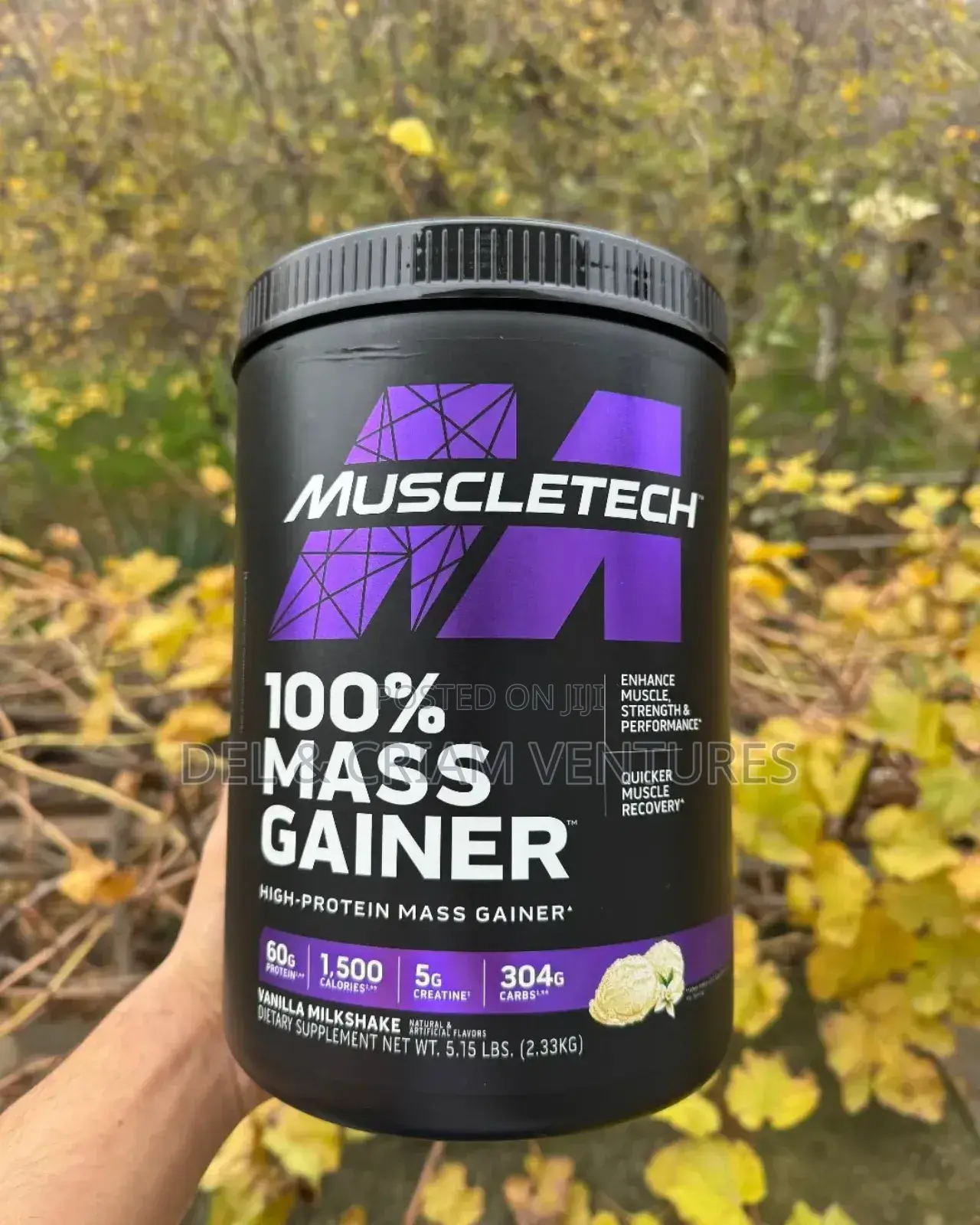 Muscletech 100% Mass Gainer 5.15lb for Increased Size Strength