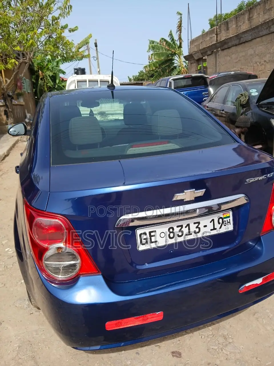 Chevrolet Sonic LT 2014 Blue