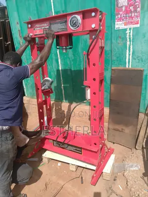Nielsen Hydraulic Shop Press 50 Ton Air Manuel Heavy Duty
