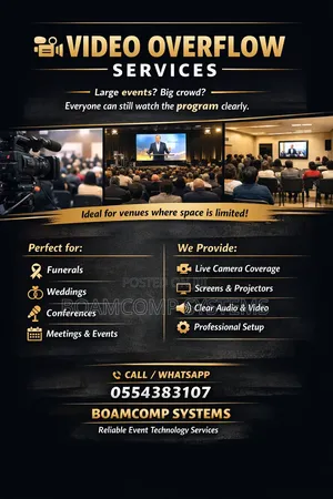Live Event Streaming and Overflow Service