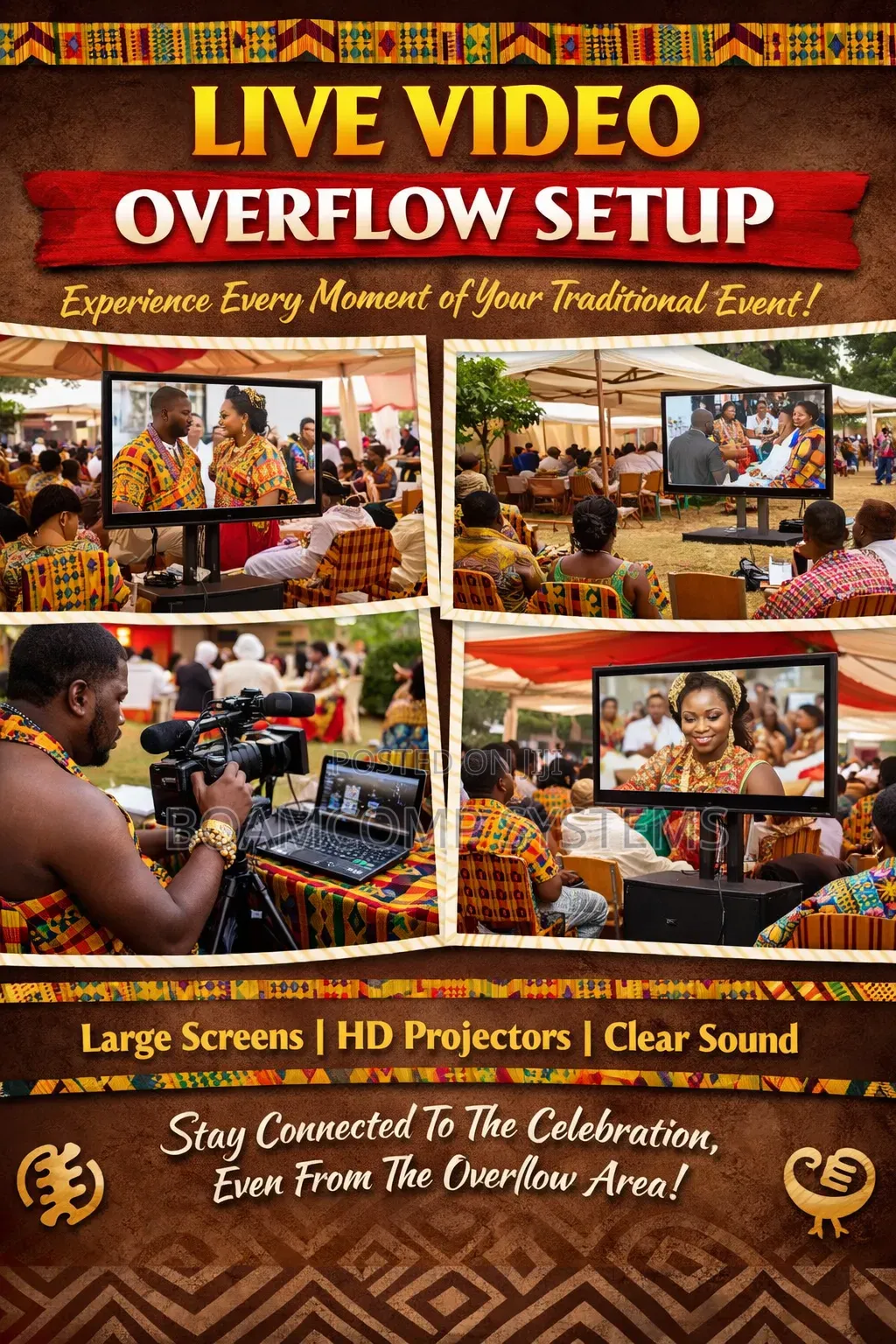 Live Event Streaming and Overflow Service