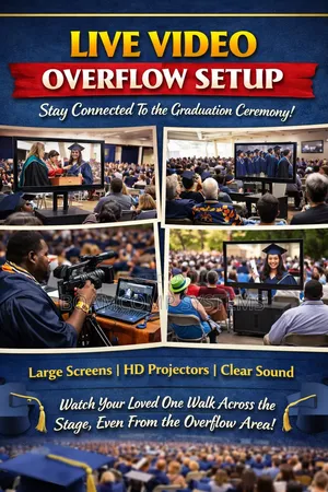Live Event Streaming and Overflow Service