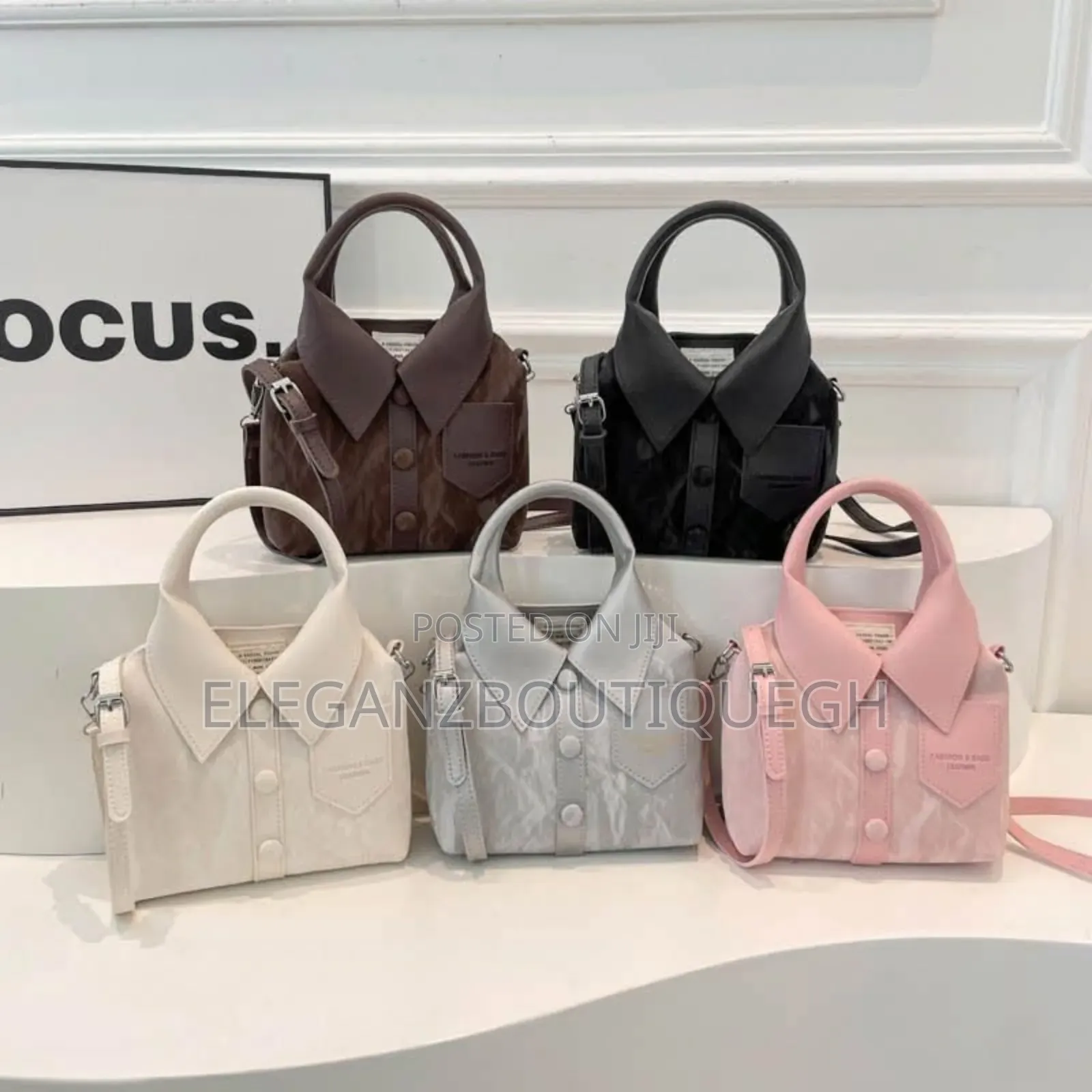 Classic Girlish Pu Handbags