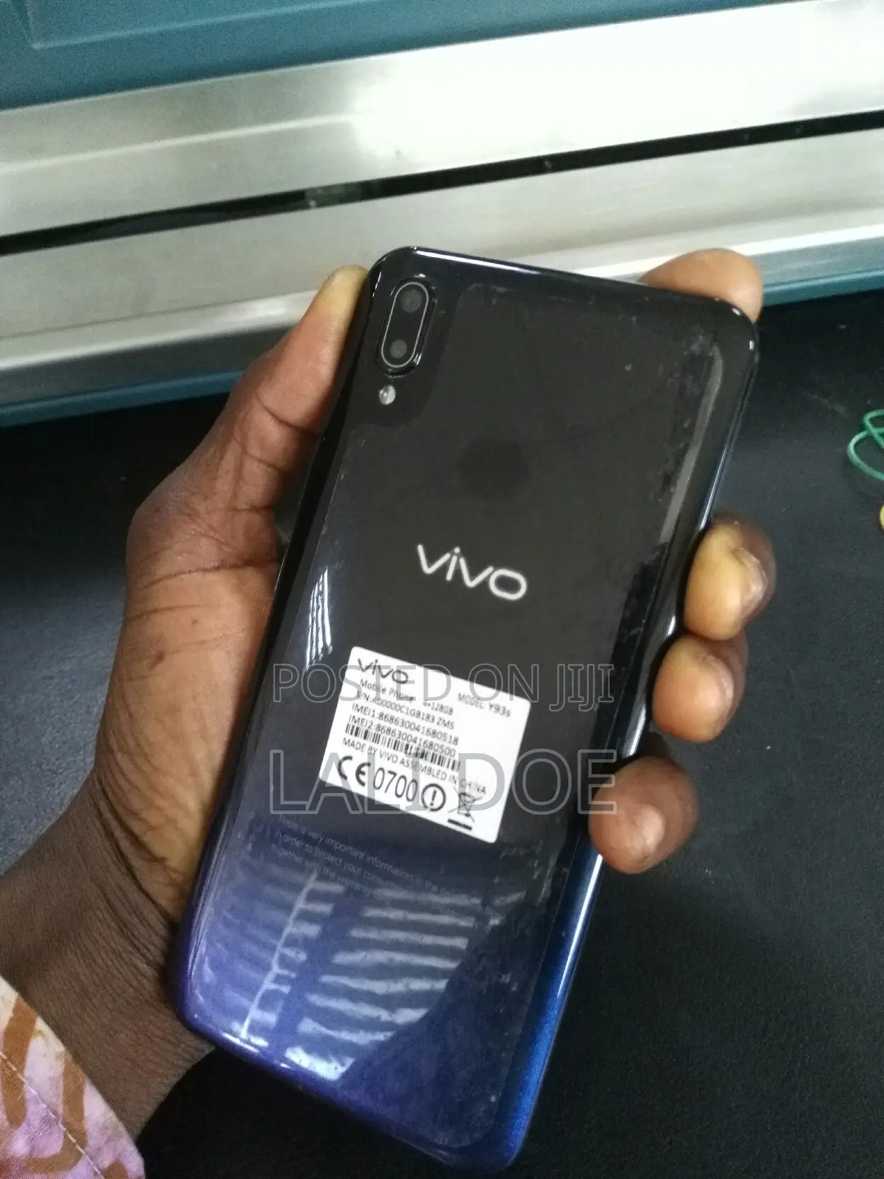 New Vivo Y93 Standard Edition 64 GB Black