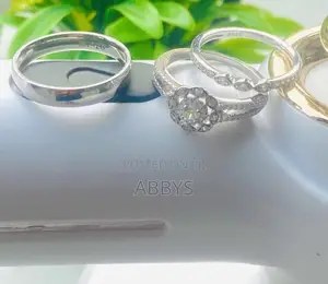Pure 925 Sterling Silver Floral Zircon Wedding Ring
