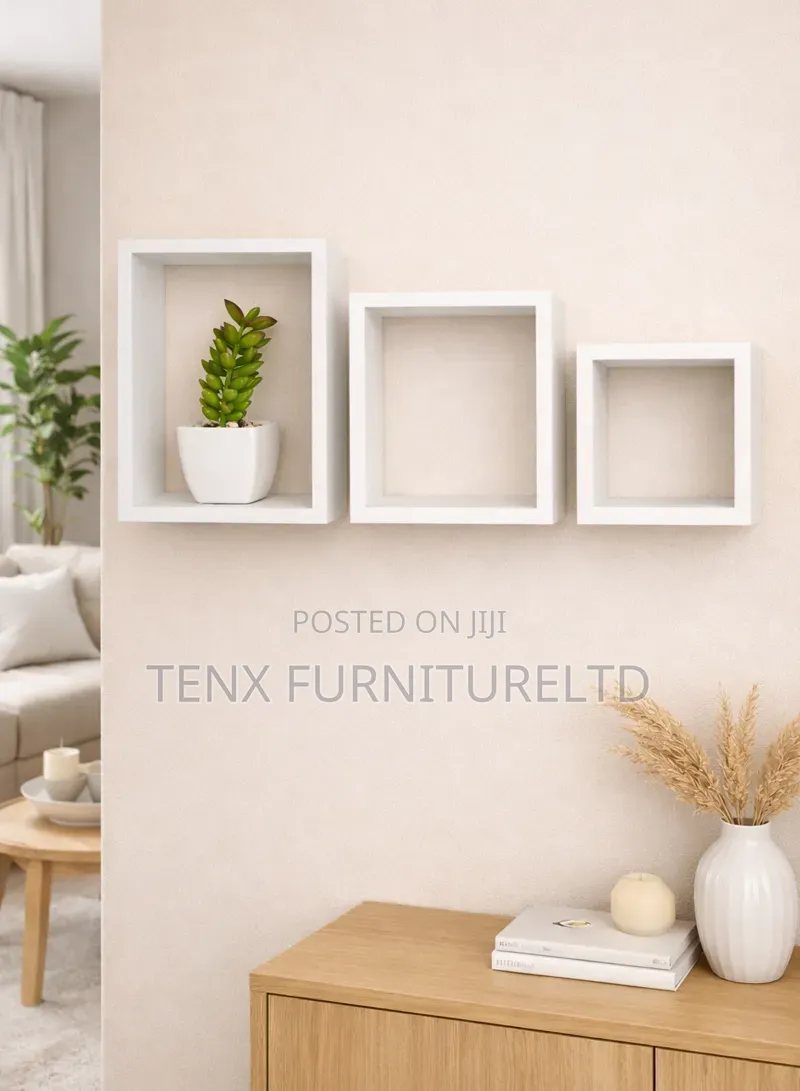Wall Shelves (3pcs) White