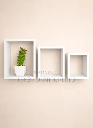 Wall Shelves (3pcs) White