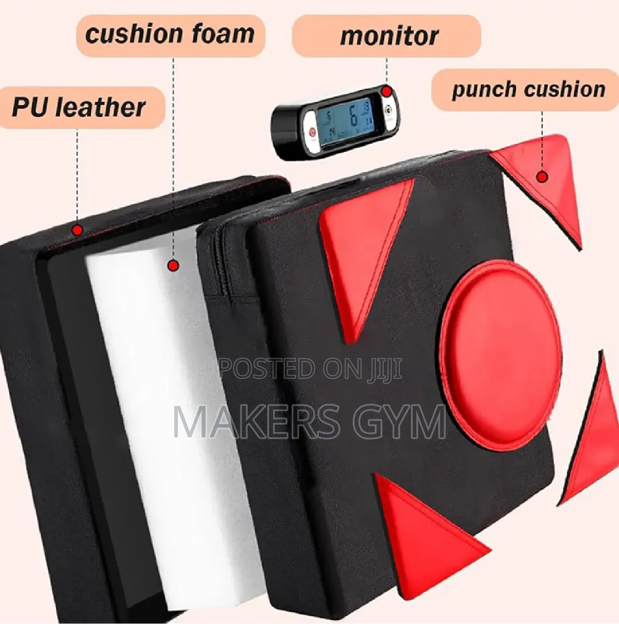 Usb Powered Digital Display Boxing Strength Testing Pad,