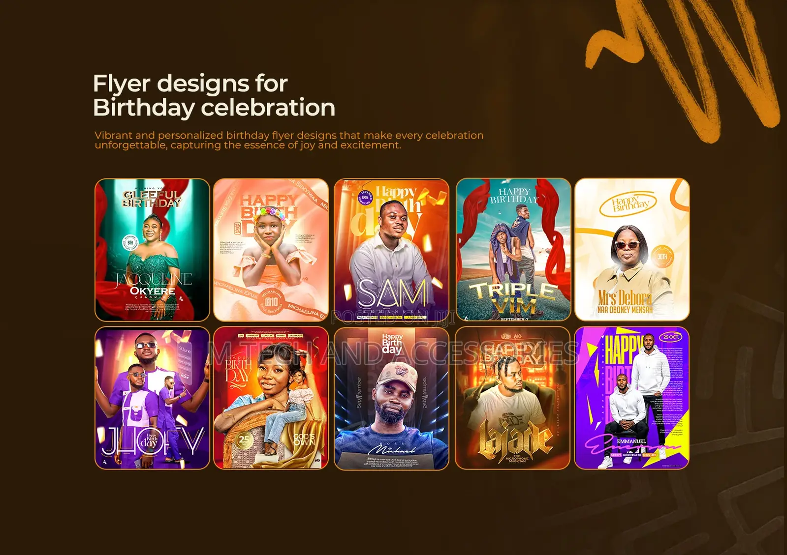 Graphic Designer | Logos, Flyers, Posters Branding – Accra
