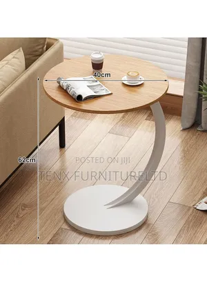 End Table (White and Brown) Color