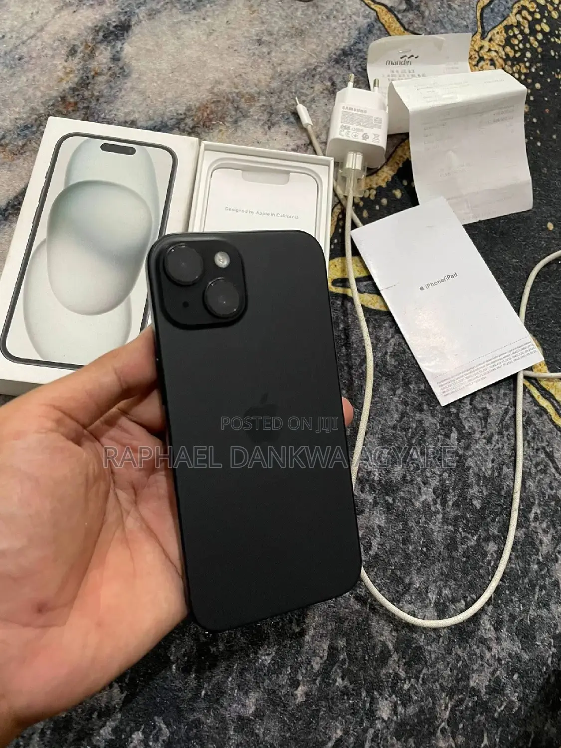 Apple iPhone 15 128 GB Black
