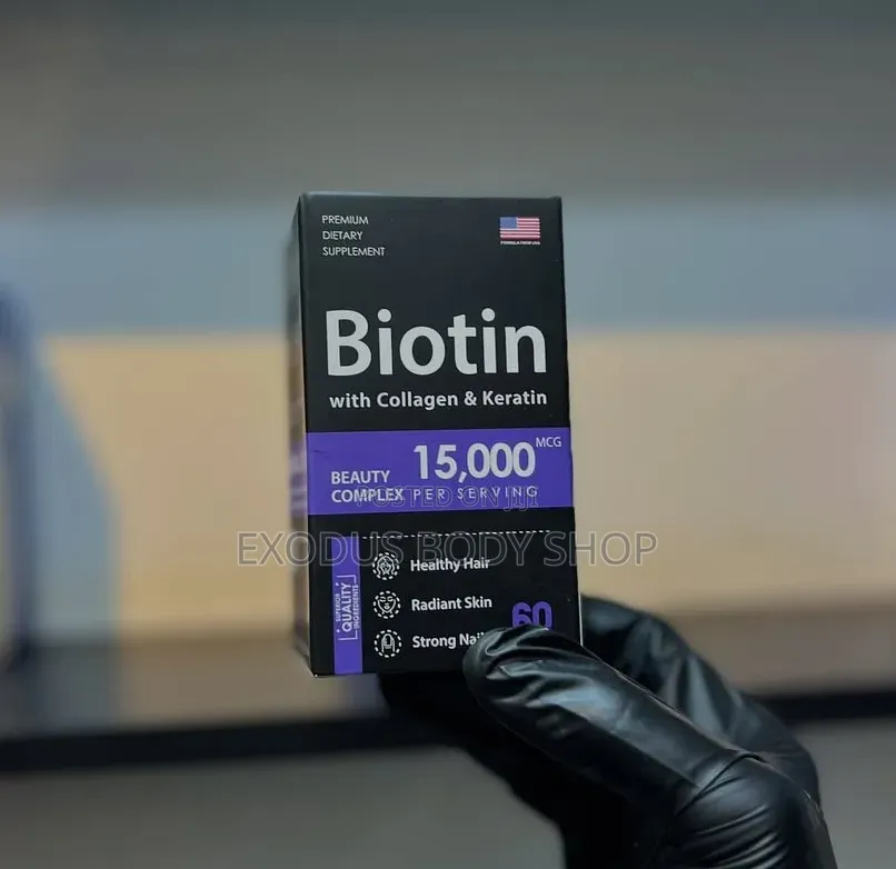 Premium Dietary Supplements Biotin (15,000mcg)