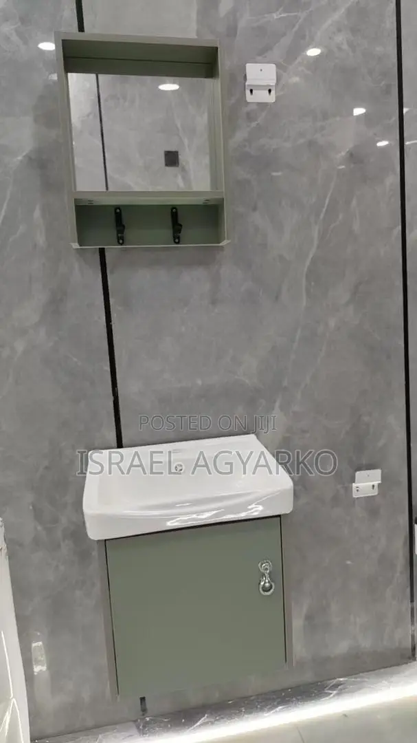 Bathroom Cabinet With Mirror and Hand Wash Basin Only