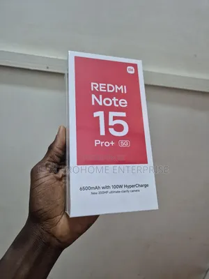 New Xiaomi Redmi Note 15 Pro+ 512 GB Black