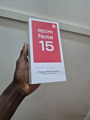 New Xiaomi Redmi Note 15 256 GB Black