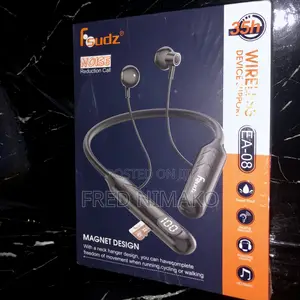 Bluetooth Neckband Headphones With Noise Reduction and Call Clarity