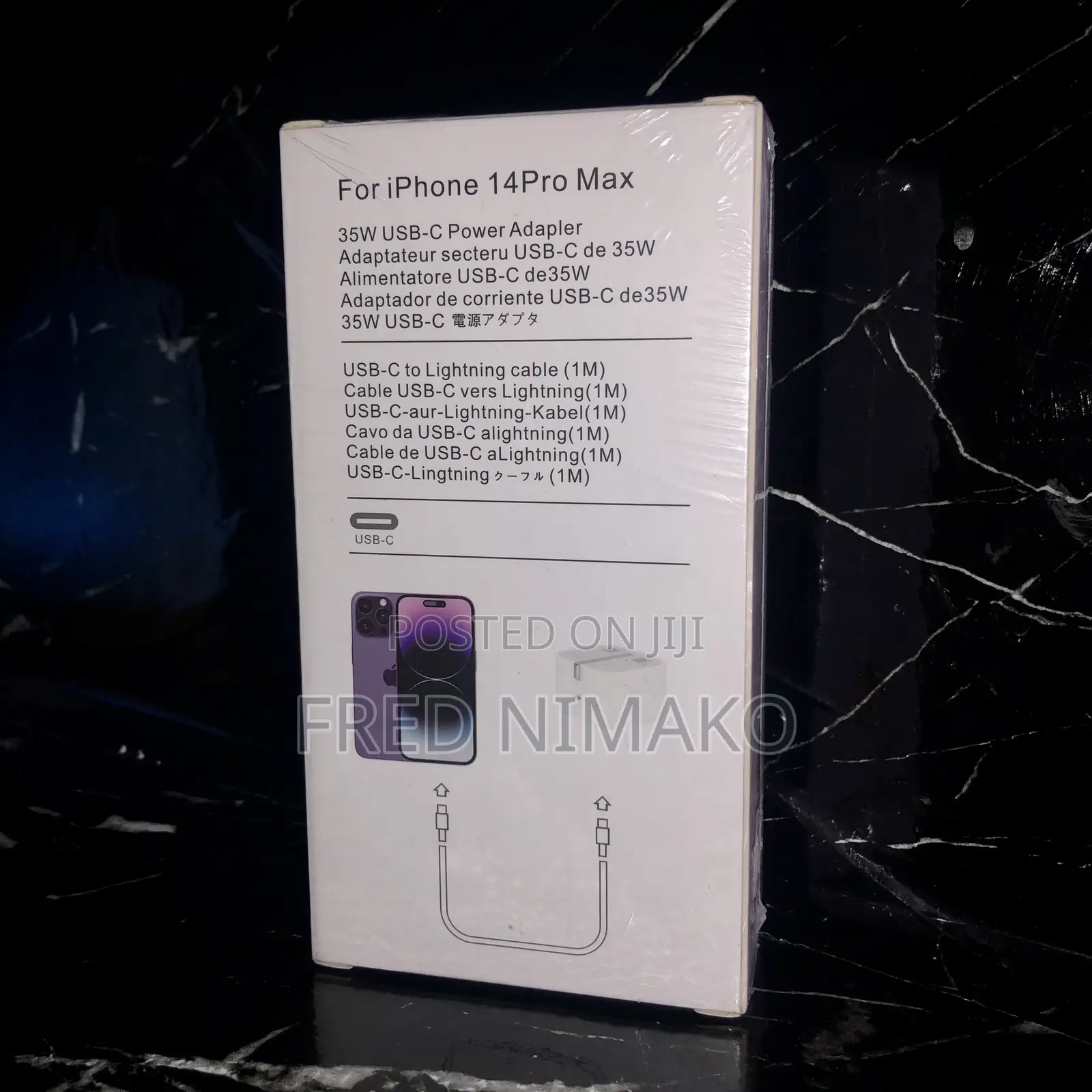 25 Watts Usb-C to iPhone Lightning Travel Charger
