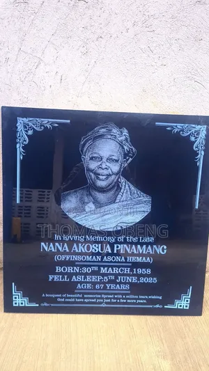 Head Stone Plaque