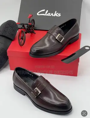Executive Glide Premium Black Leather Buckle Loafers
