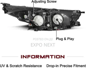 Toyota Highlander Halogen Headlight 2017-2019