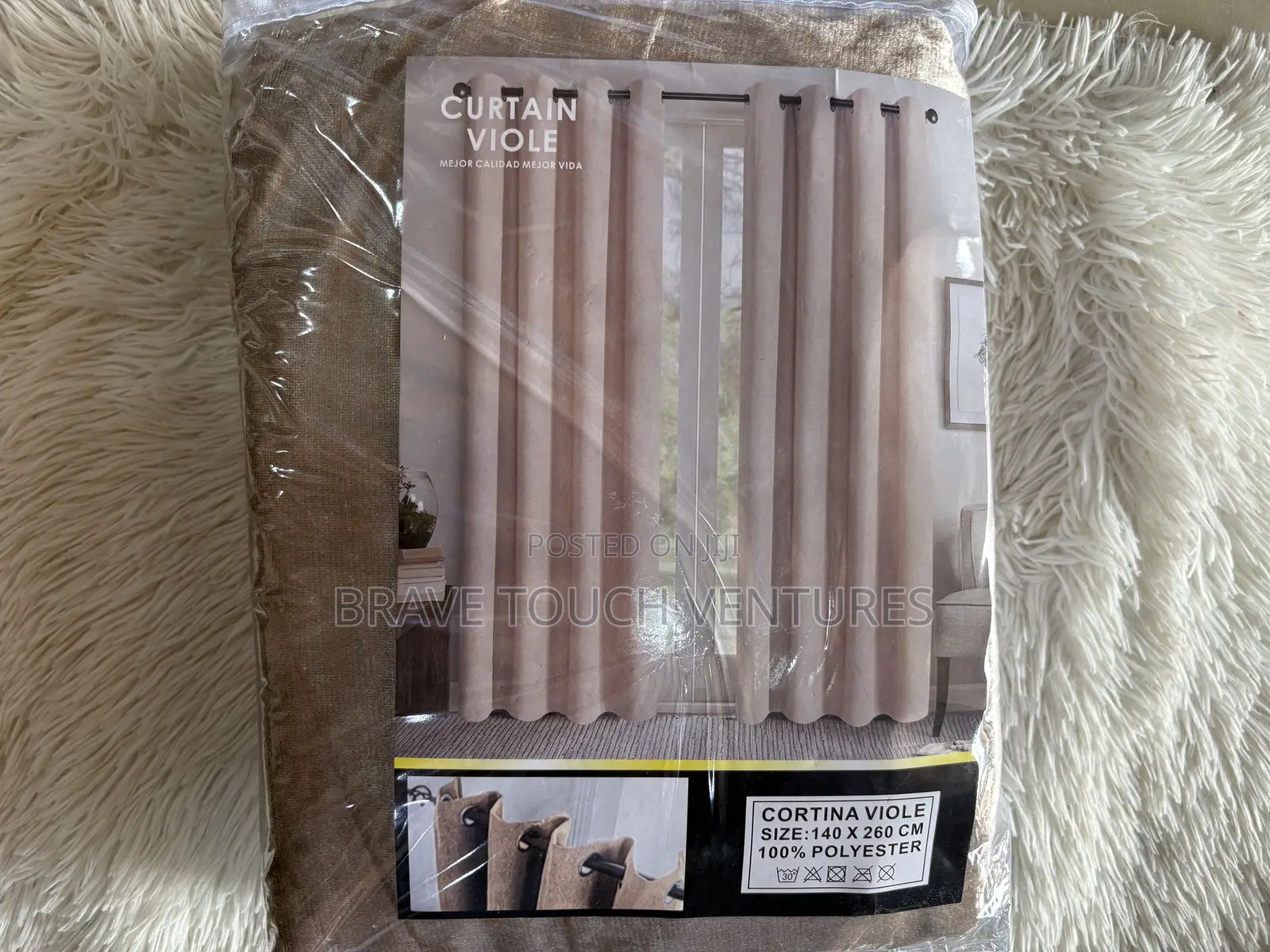 3 Piece Curtain 2 Blackout Curtain With 1 White Sheer Curtains