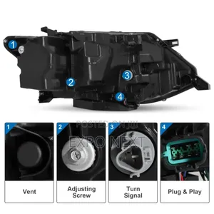 Nissan Rogue Sl/Sl Hybrid Models 2017-2020 Headlight