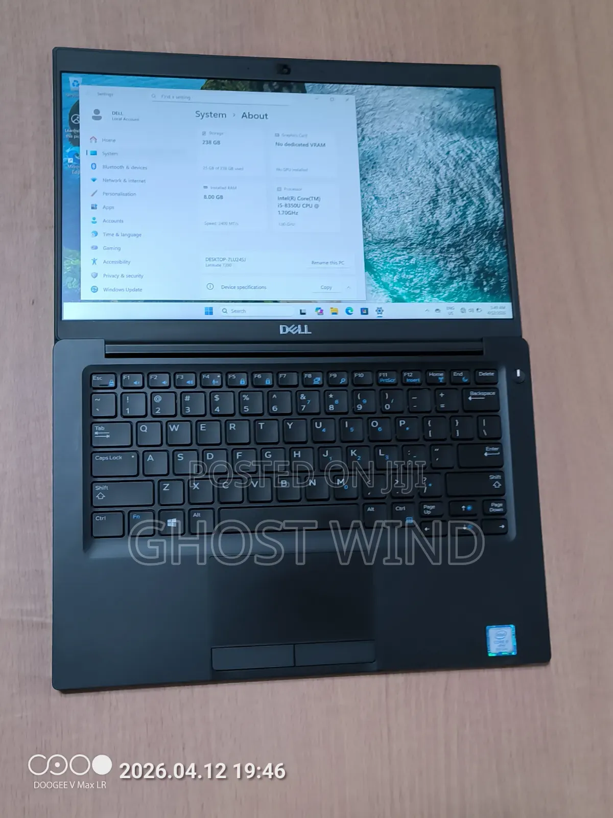 Laptop Dell Latitude 7390 8GB Intel Core i5 SSD 256GB