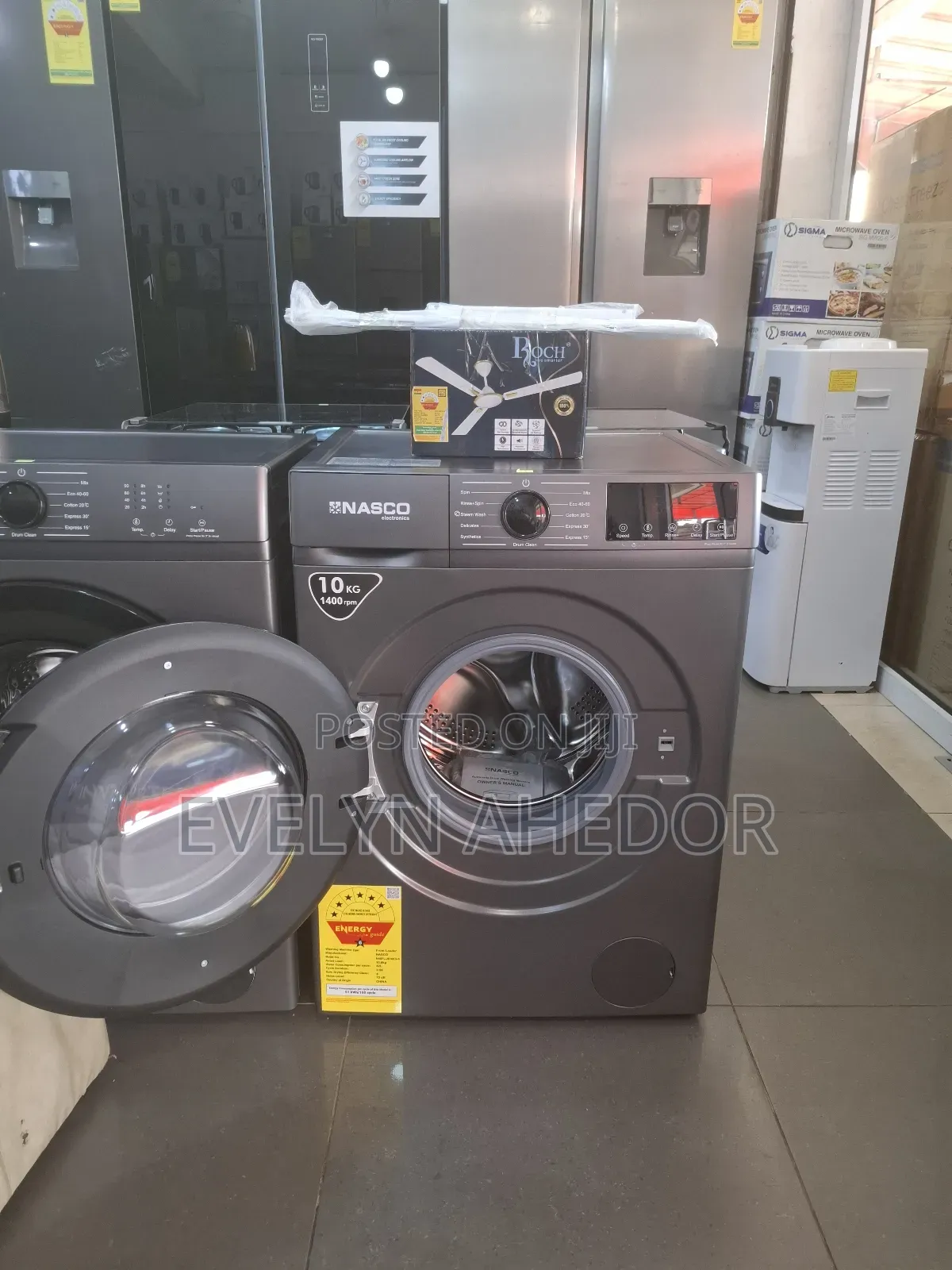 Large Size of Nasco 10kg Washing Machine Full Automatic Front Load