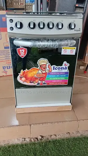 Icona Dura Coat 50x50 Gas Burner With Oven