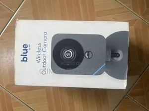 Blue Wireless Outdoor Camera