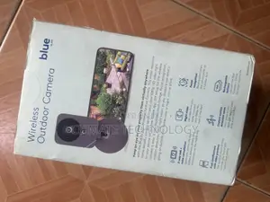 Blue Wireless Outdoor Camera