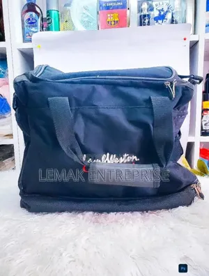 Duffel Shoulder Bag Black
