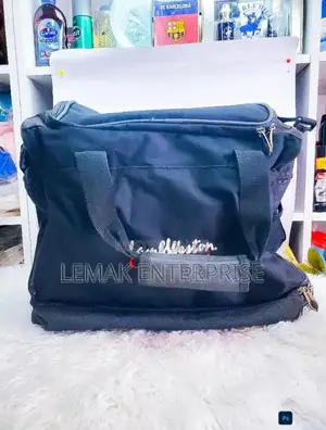 Duffel Shoulder Bag Black