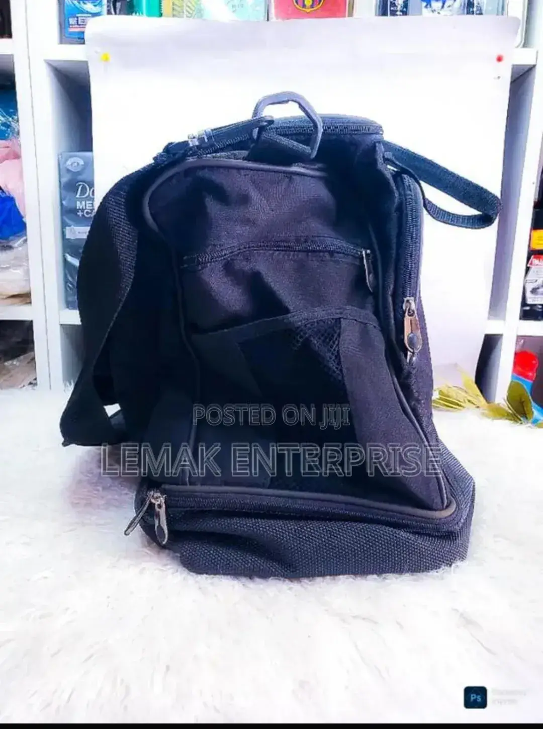 Duffel Shoulder Bag Black
