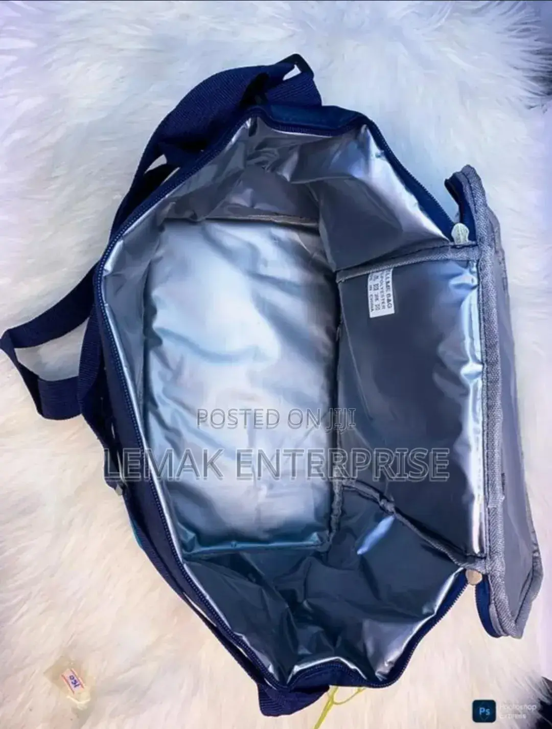 Duffel Shoulder Bag Black