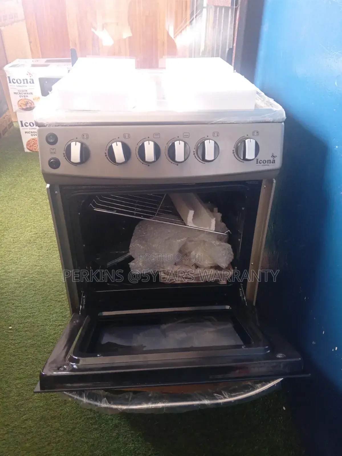 Icona Power Cook 50x50 Gas Burner 4-Burners Range