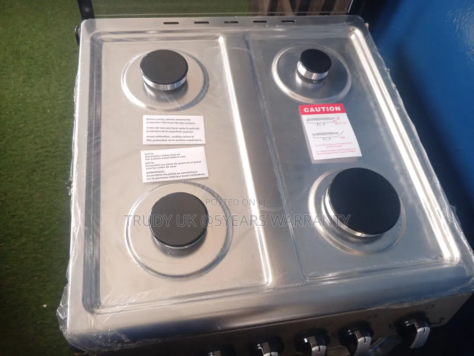 Icona Quick Fire 50x50 Gas Burner Stove With Oven