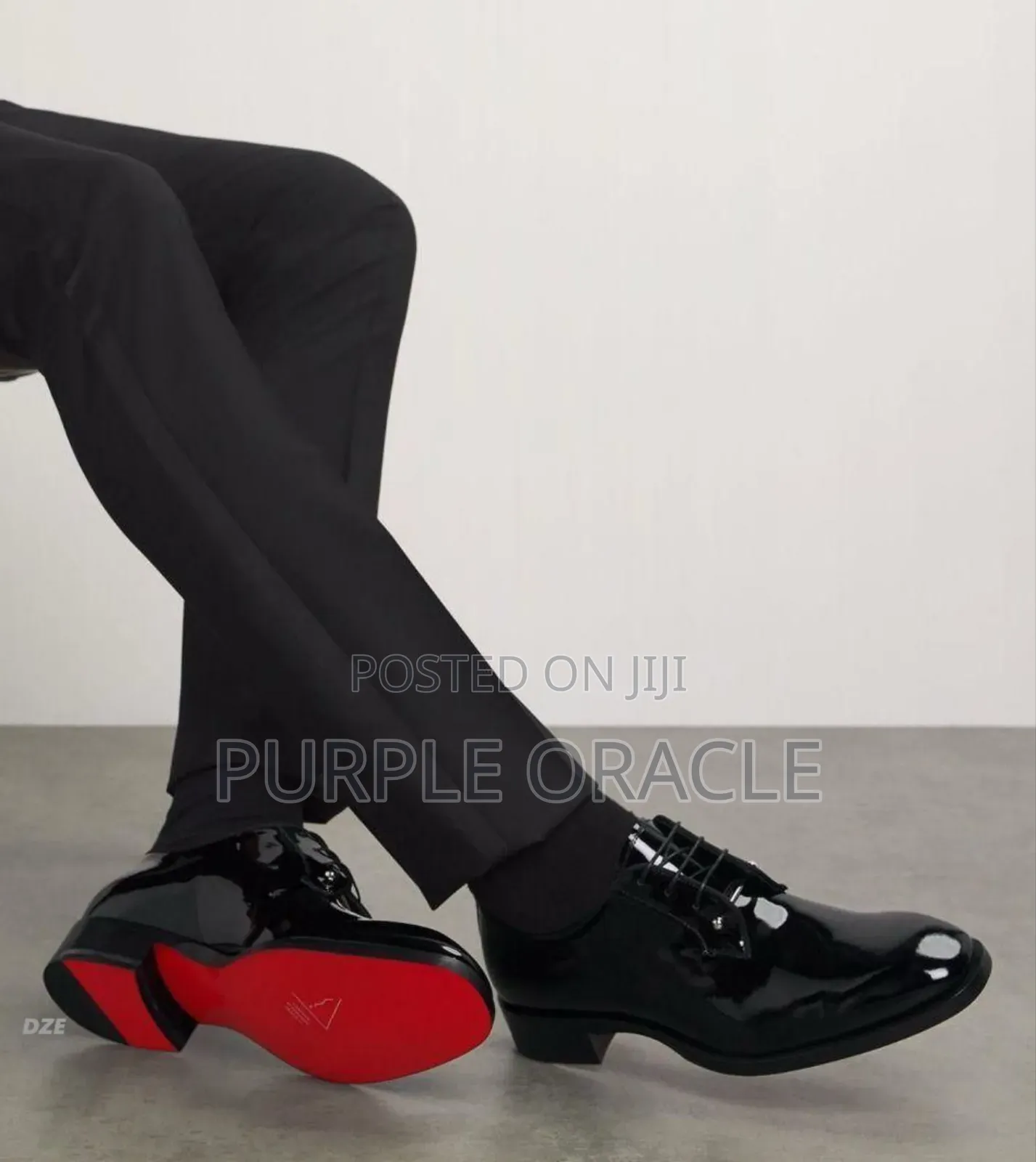 Men’S Formal Black Derby Shoe
