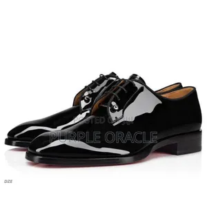 Men’S Formal Black Derby Shoe