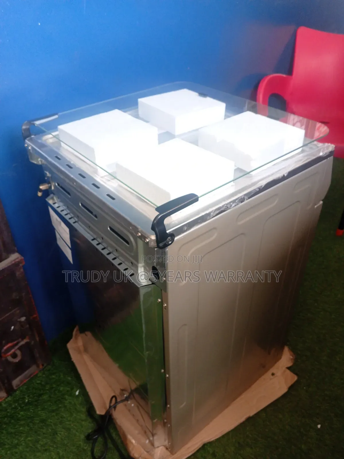 Icona Gas Burner With Glass Cover Lid