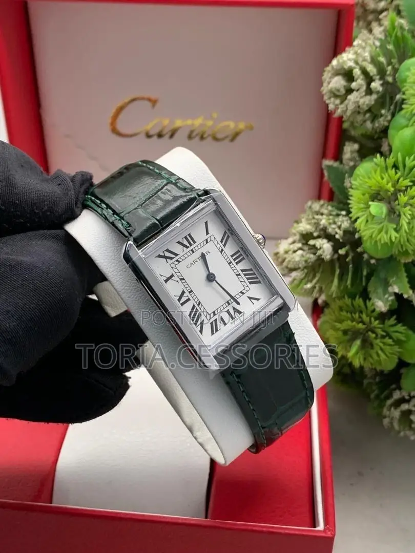 Cartier Ladies Leather Watch