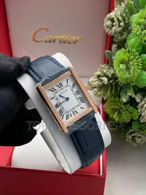 Cartier Ladies Leather Watch