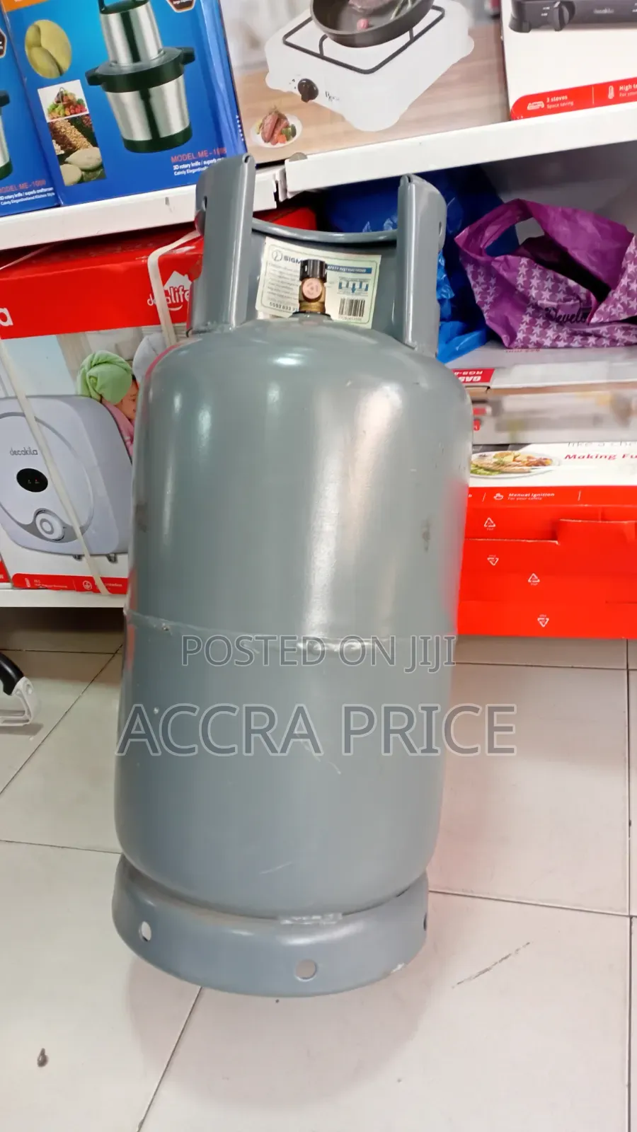 Connective Point Gas Cylinders Sigma 15kg Gas Cylinders