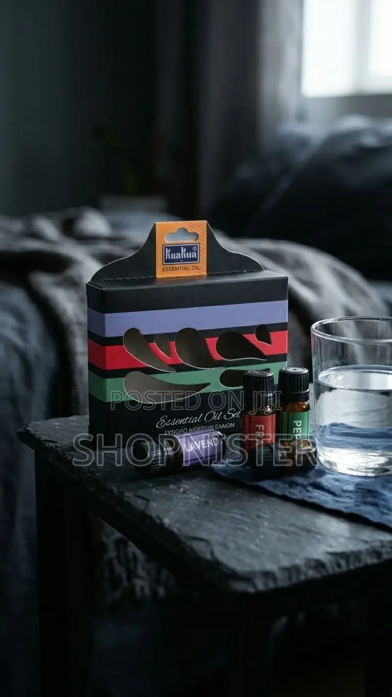 Premium Aromatherapy Essential Oil Trio Set