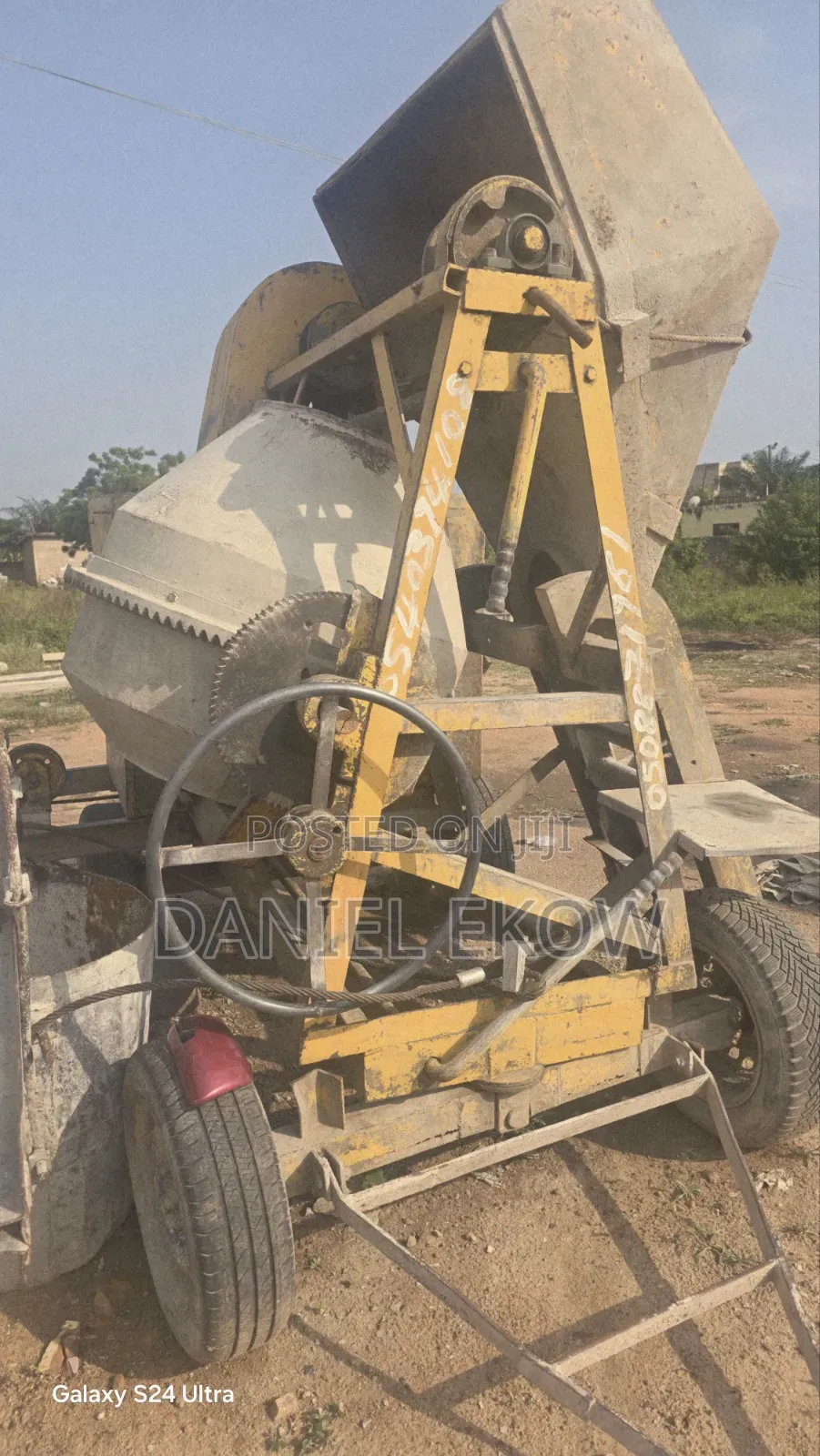 Concrete Mixer Selfloader