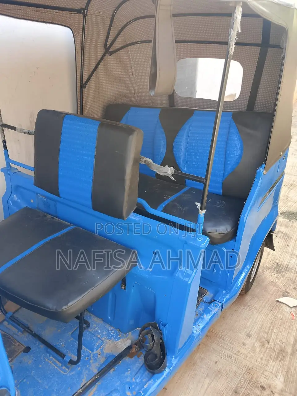 TVS King Deluxe Plus iTouch Start 2024 Blue