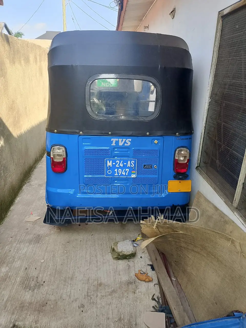 TVS King Deluxe Plus iTouch Start 2024 Blue