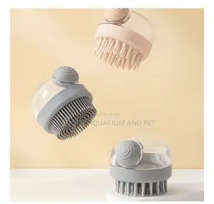 Silicon Bath Brush With Dispenser
